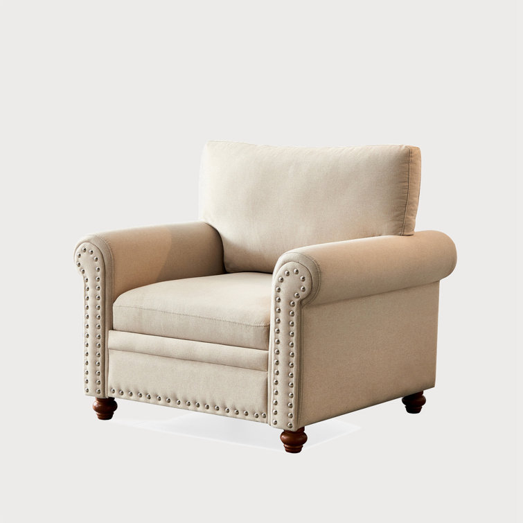 Wayfair grey store armchair